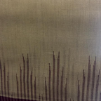 Kanchi cotton-handweaved-Beige with checks and temple border-blue and maroon